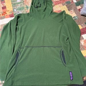 Melanzana Forest Green Textured Pullover